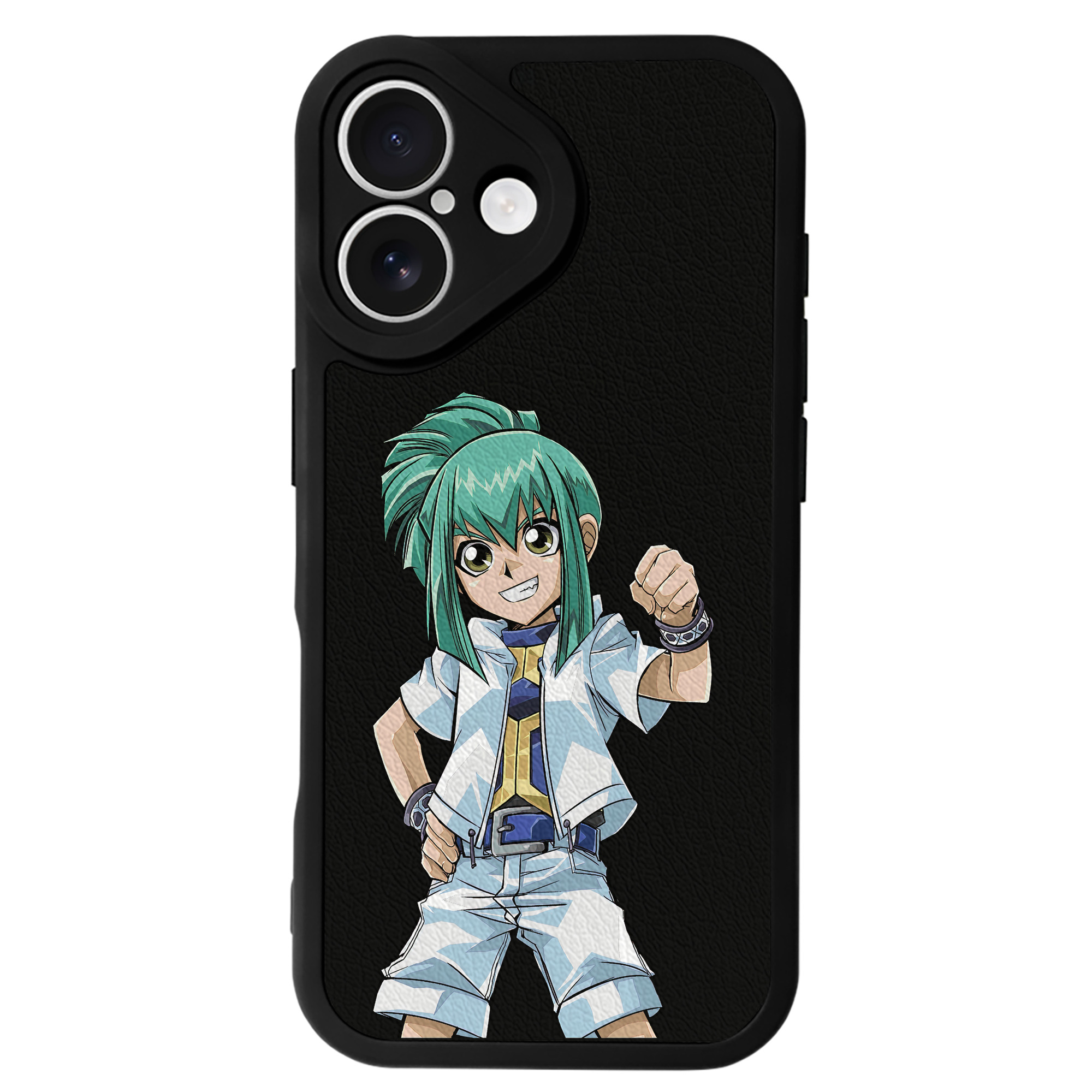 遊☆戯☆王 Yu-Gi-Oh! 【iPhone 16シリーズ対応】シリコンスマホケース（レザー調） 材質：シリコン